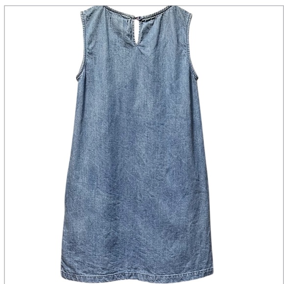 Lucky Brand Blue Embroidered Kids Dress - Picture 2 of 4